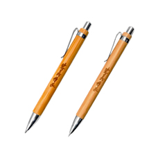 竹子原子筆+鉛筆