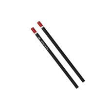 霧黑紅色塗頭鉛筆